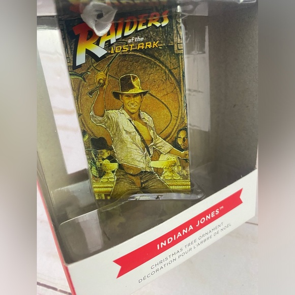 Hallmark Ornament Indiana Jones Raiders of the Lost Ark Retro VHS Tape New - Picture 5 of 5